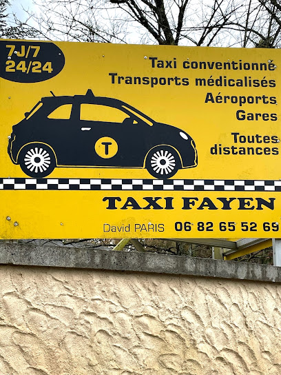 Taxi Fayen, Taxi à Blain