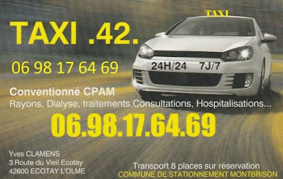 TAXI 42, Taxi à Montbrison