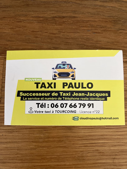 Taxi Paulo (6 Places Passagers) Taxi à Tourcoing
