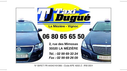 Taxis Dugué Mickael La Mézière - Vignoc - Tinténiac, Taxi à La Mézière