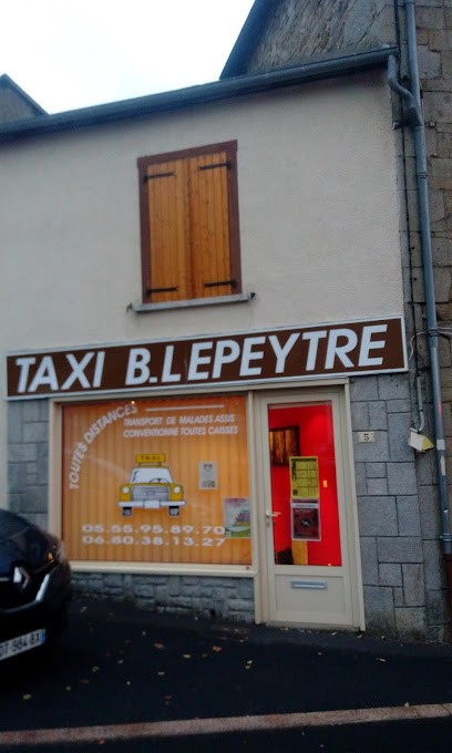 Taxi Service Bernard Lepeytre, Taxi à Neuvic