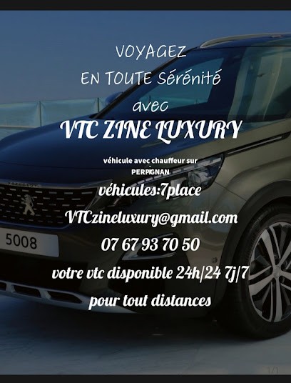 VTC ZINE LUXURY, Taxi à Perpignan
