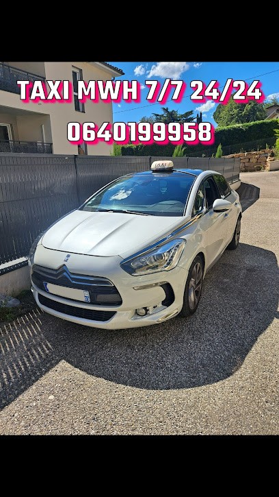 TAXI MWH 7j/7j 24h/24h, Taxi à Jardin