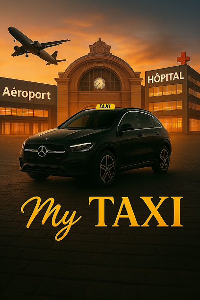 My Taxi Nancy - Vsl - Gares - Aéroports, Taxi à Nancy