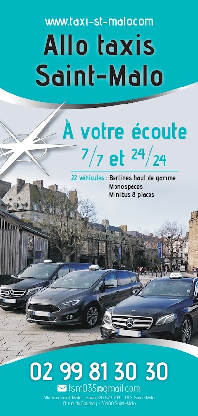 Allô Taxis Saint-Malo, Taxi à Saint-Malo