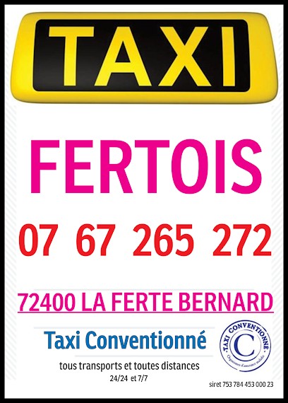 Taxi Assistance Fertois, Taxi à Avezé