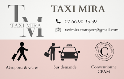 Taxi Mira - Taxi Vsl Conventionné - Gares & Aéroports, Taxi à Villepinte
