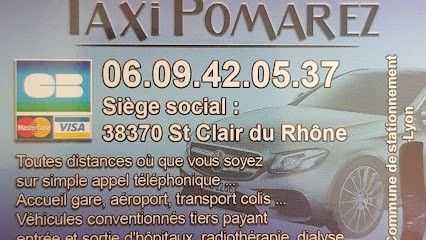 Taxi Conventionné Henri Pomarez, Taxi à Saint-Clair-du-Rhône
