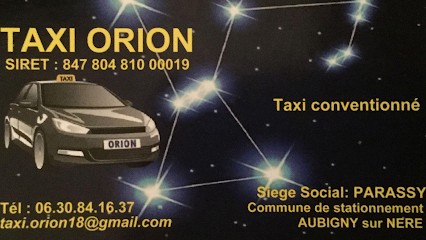Taxi Orion, Taxi à Parassy