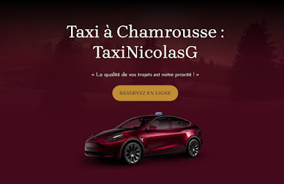 Chamrousse Taxinicolasg Taxi à Seyssinet-Pariset