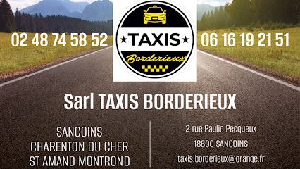 Taxis BORDERIEUX, Taxi à Sancoins