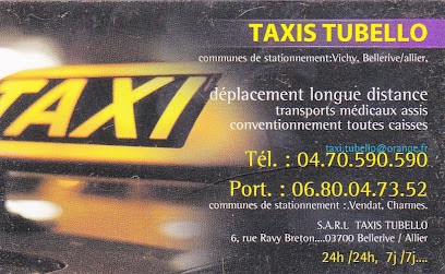 Taxis Tubello, Taxi à Vichy