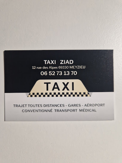 Taxi Ziad, Taxi à Meyzieu