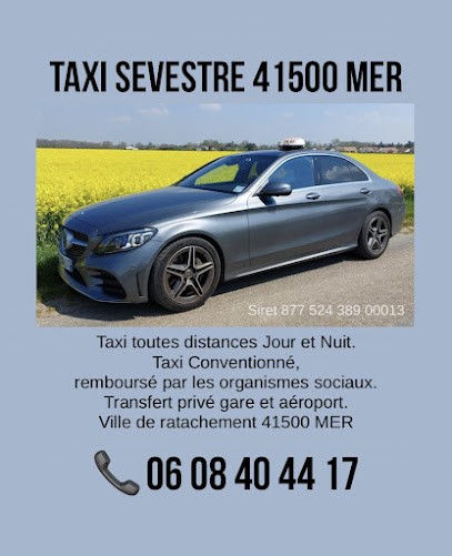 TAXI Sevestre 41500 MER, Taxi à Mer