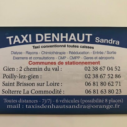Taxi Denhaut Sandra, Taxi à Gien
