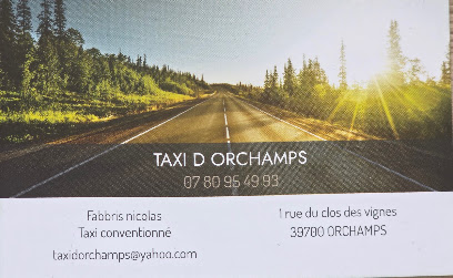 Taxi D Orchamps, Taxi à Orchamps