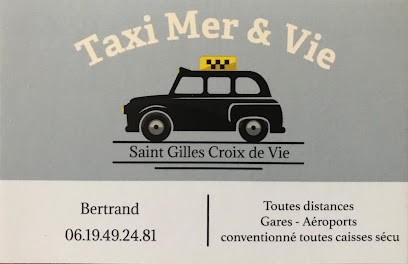 Taxi Mer Et Vie, Taxi à Saint-Gilles-Croix-de-Vie